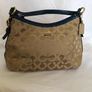 Authentic coach signature purse